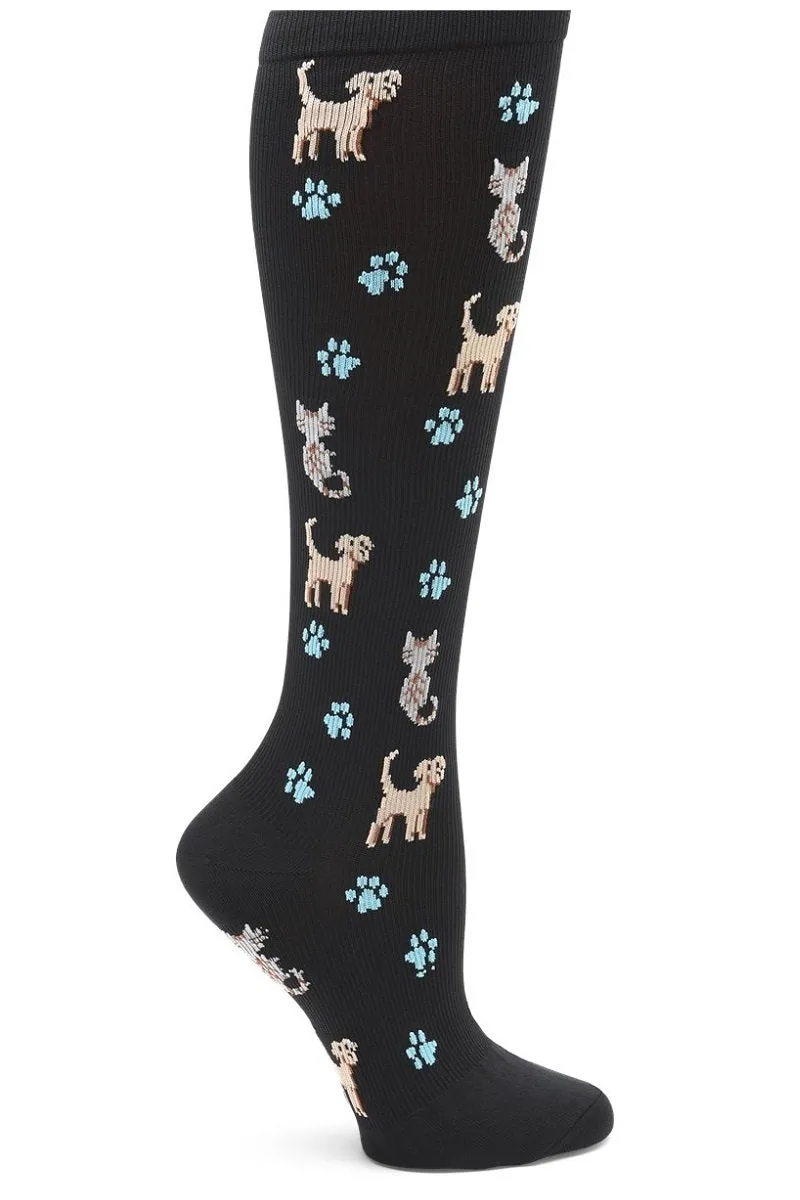 Nurse Mates Compression Socks Wide Calf Up To 22"