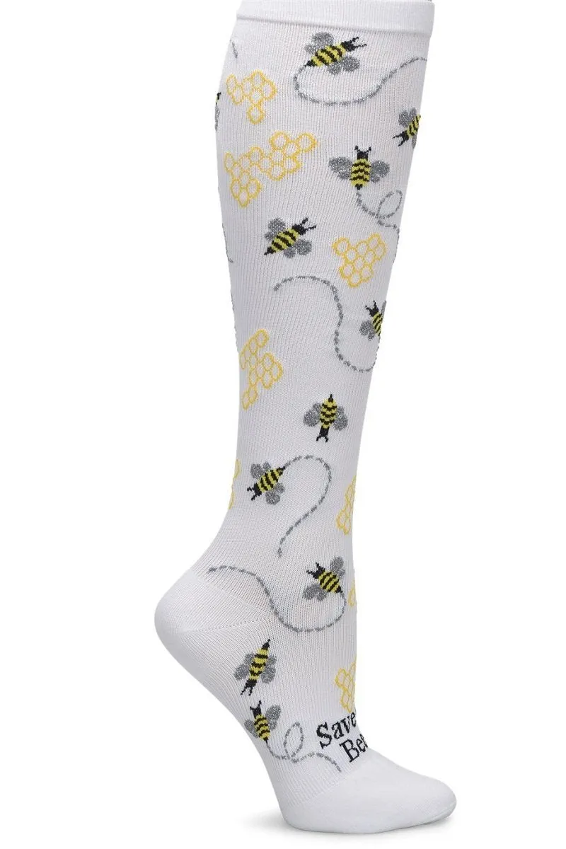 Nurse Mates Compression Socks Wide Calf Up To 22"