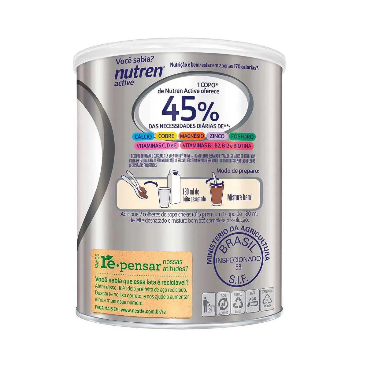 Nutren Active  Chocolate - 400 g