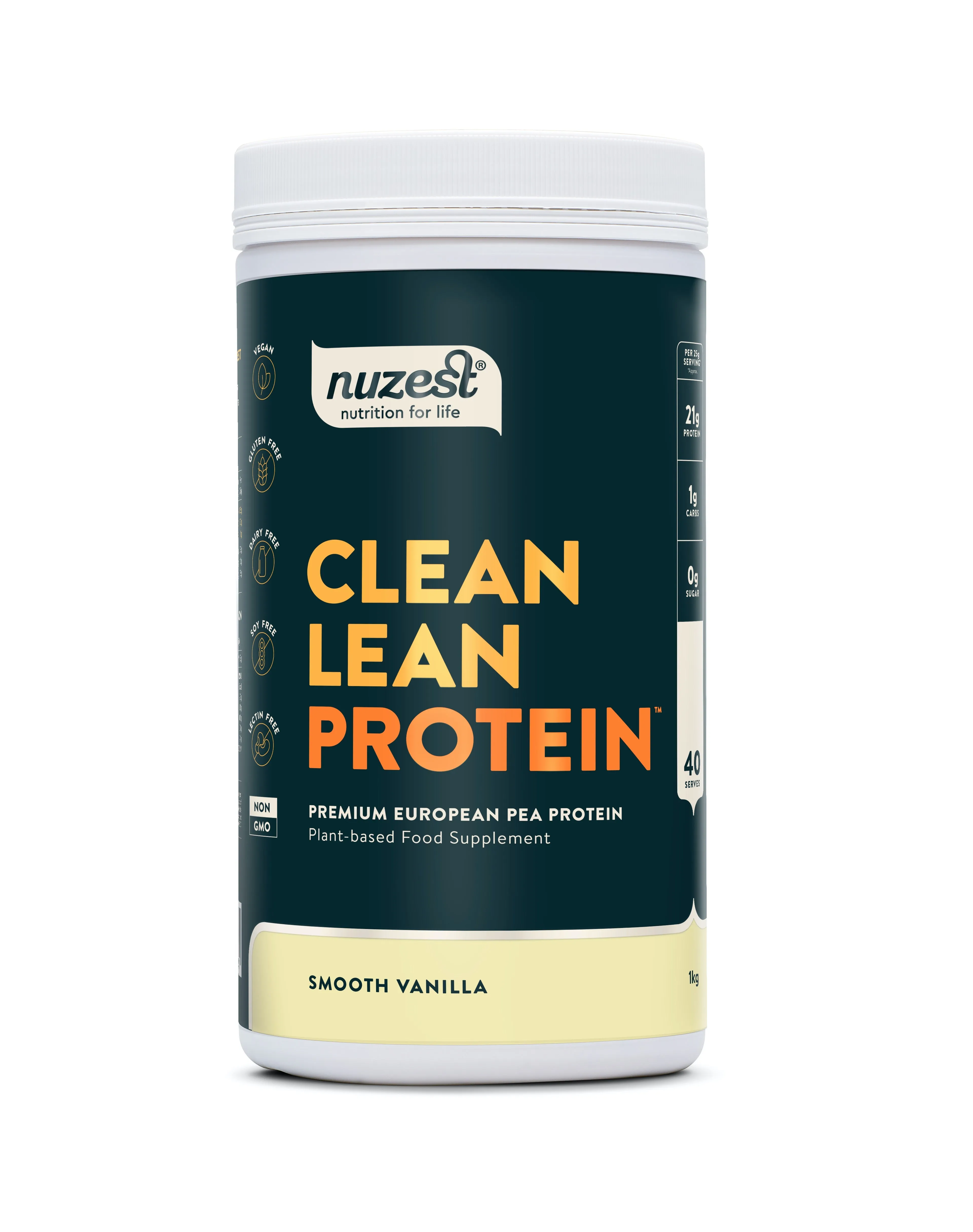 Nuzest Clean Lean Protein Smooth Vanilla 1kg