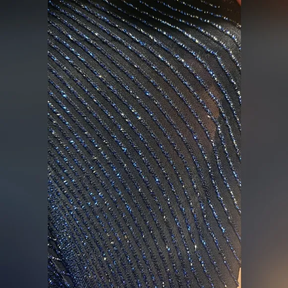 NWT Lane Bryant Ruched Side Sparkle Stretchy Party Dress 22/24
