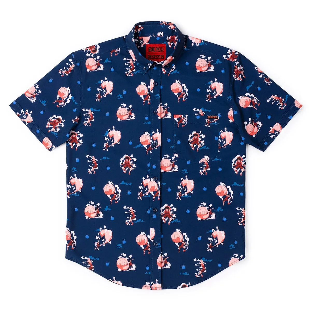 One Piece "Gear Second" – KUNUFLEX Short Sleeve Shirt
