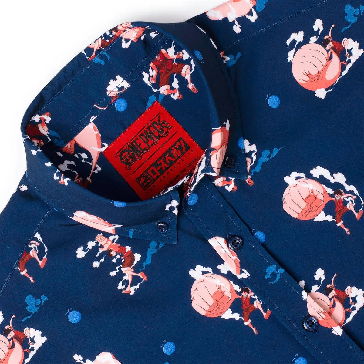 One Piece "Gear Second" – KUNUFLEX Short Sleeve Shirt