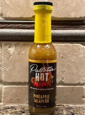 Pallotta Hot Pineapple Jalapeño Hot Sauce (No Sodium)