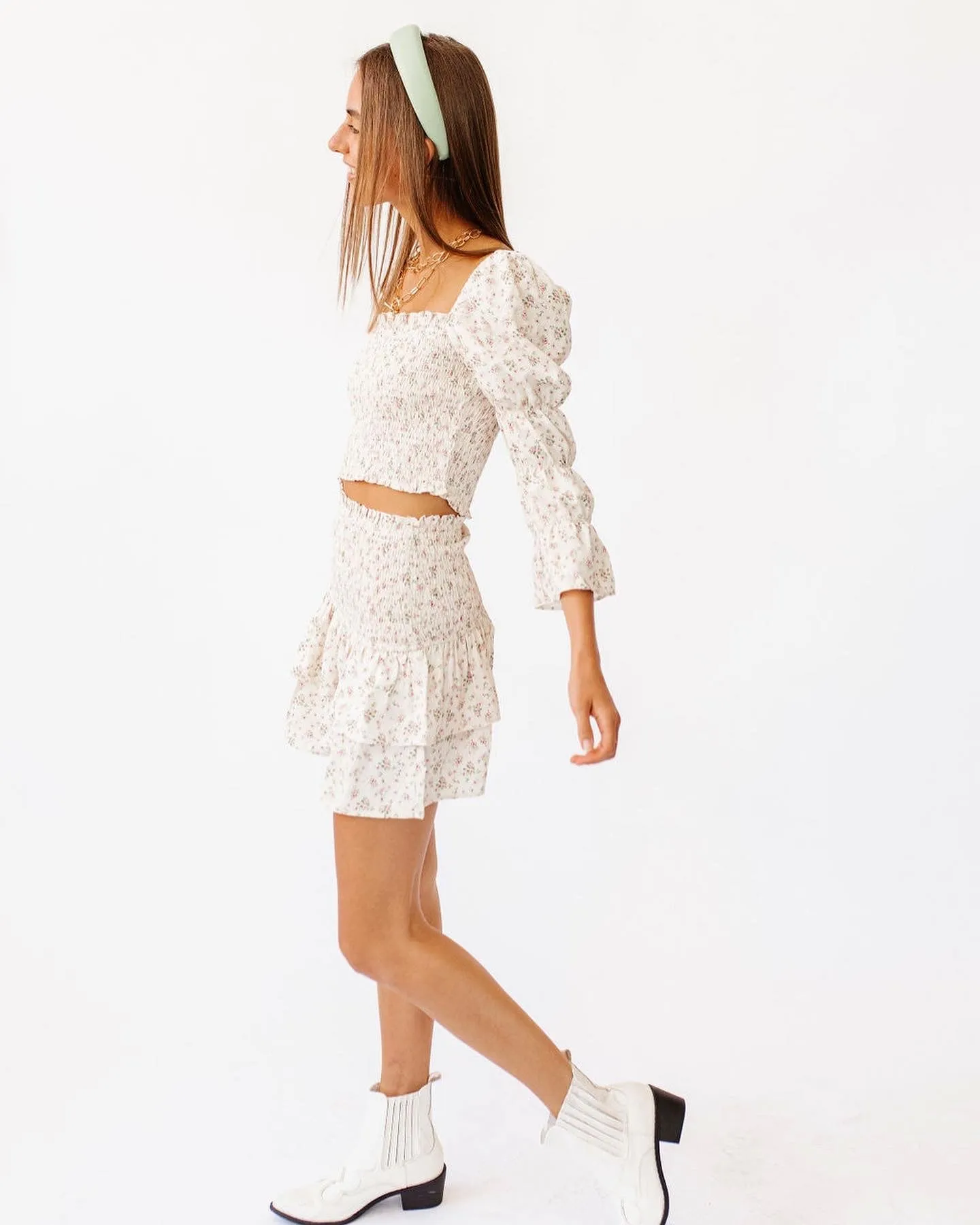 Paris Girl Floral Top *RESTOCKED*