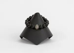Pave Diamond, Black Onyx