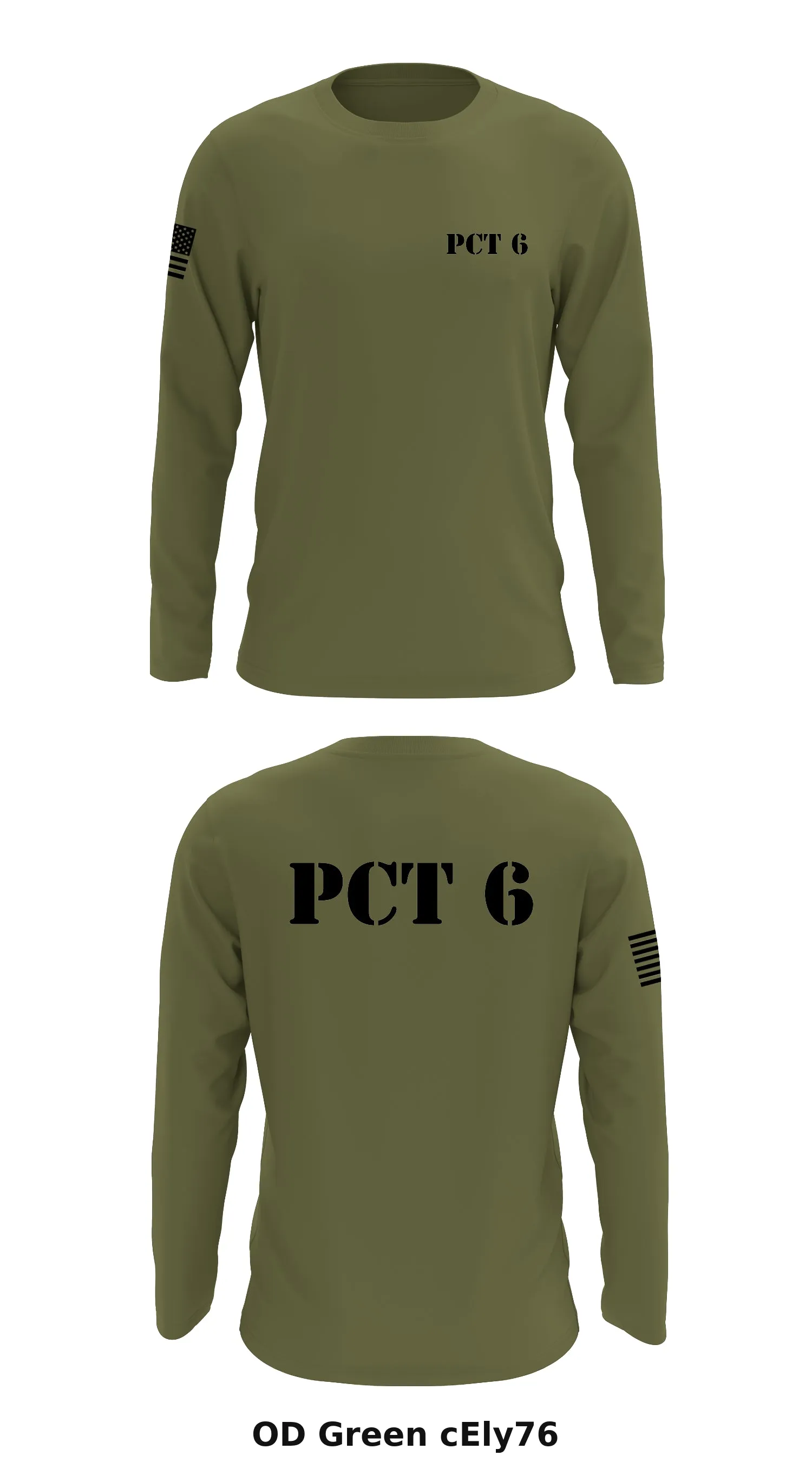 Pct 6 Store 1 Core Men's LS Performance Tee - cEly76