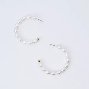 Pearl Chic Hoop
