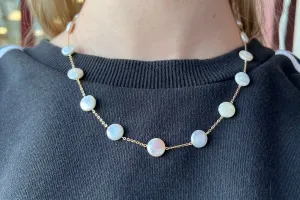 PEARL STATION-NECKLACE