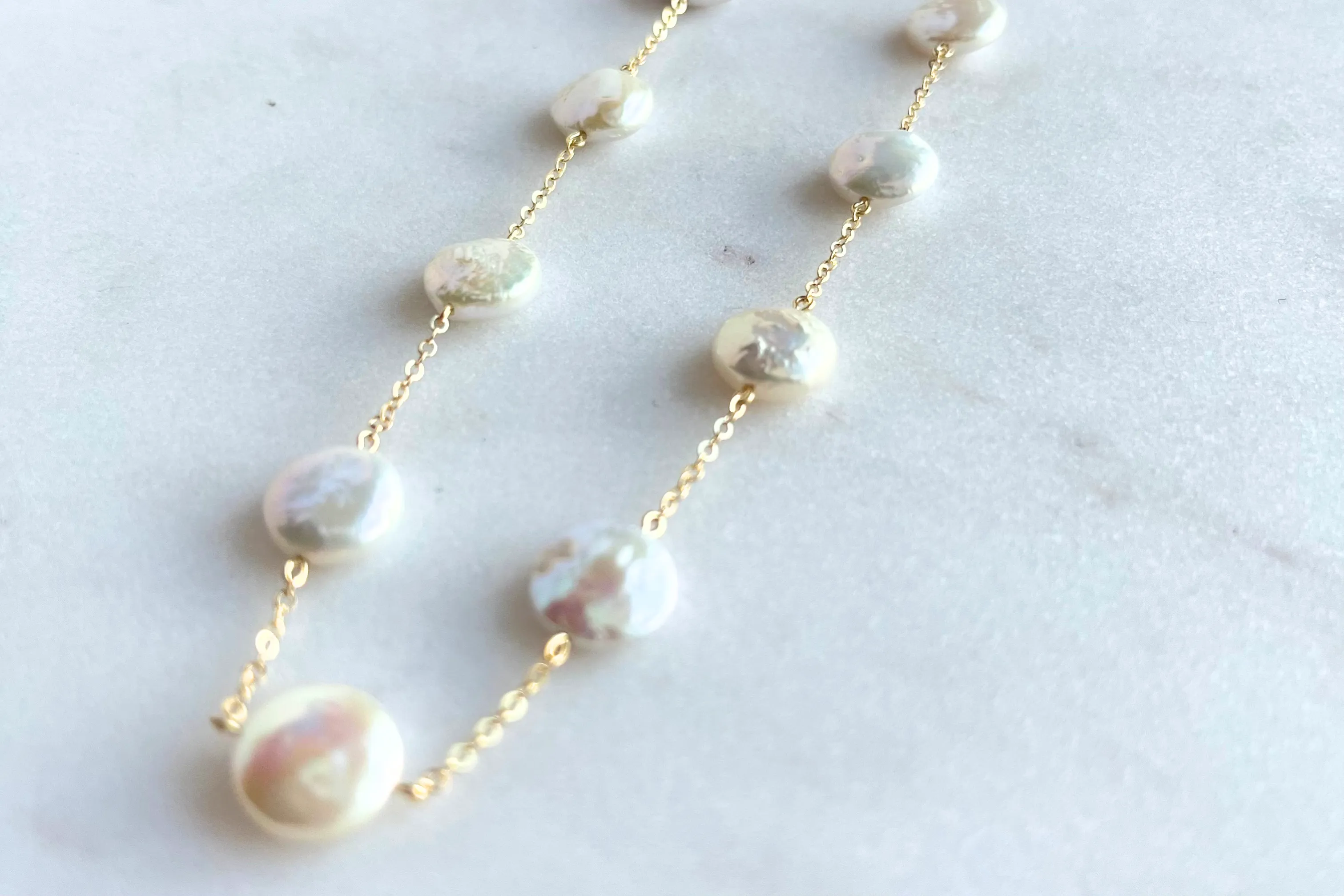 PEARL STATION-NECKLACE