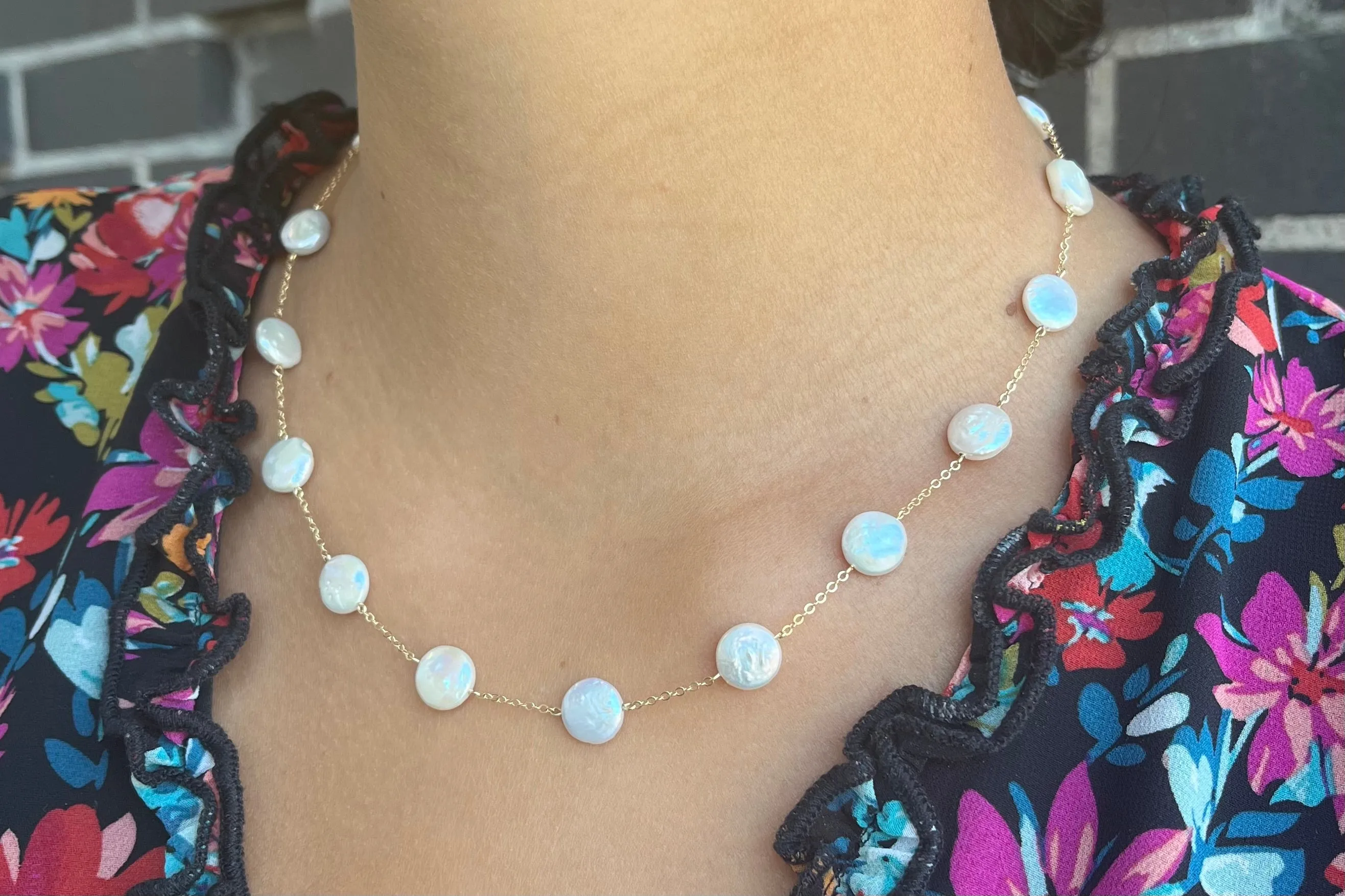 PEARL STATION-NECKLACE
