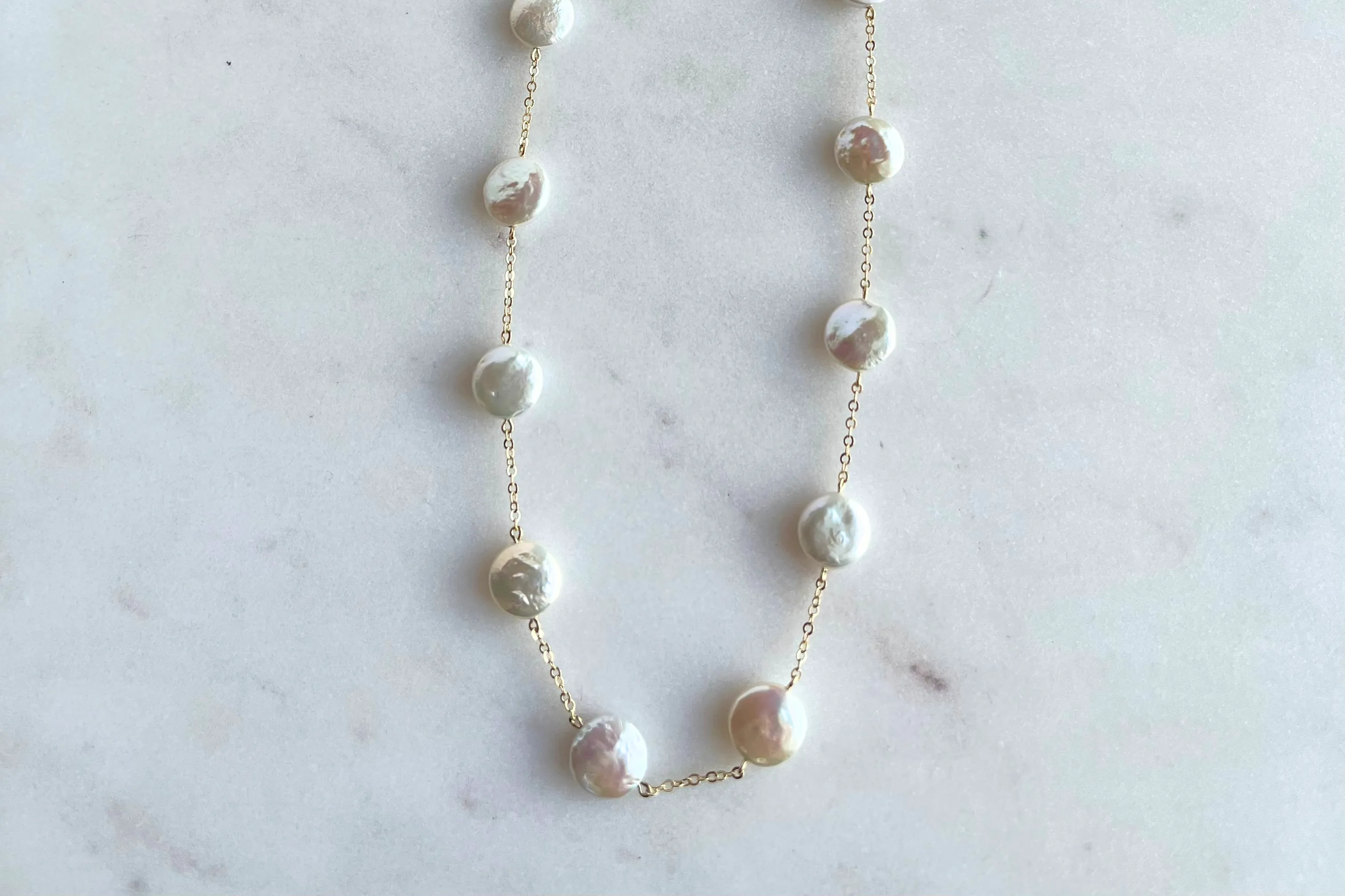 PEARL STATION-NECKLACE