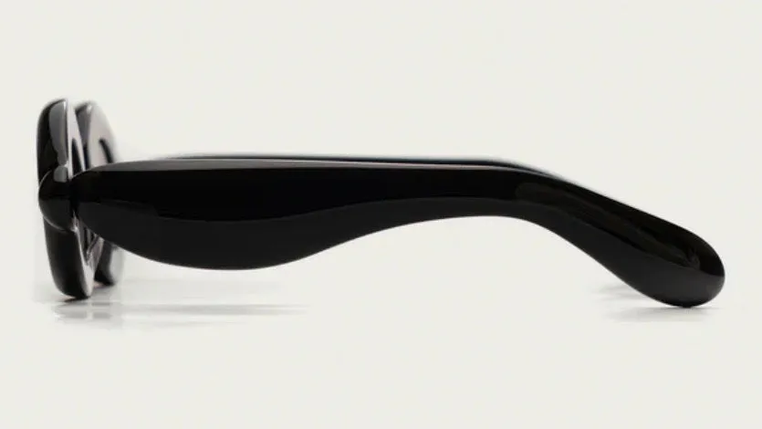 PEBBLE ROUND-Double Black / Dusk