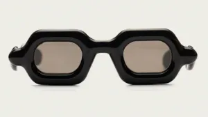 PEBBLE SQUARE-Double Black / Gradient Dusk