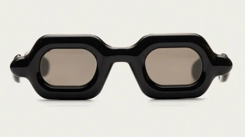 PEBBLE SQUARE-Double Black / Gradient Dusk