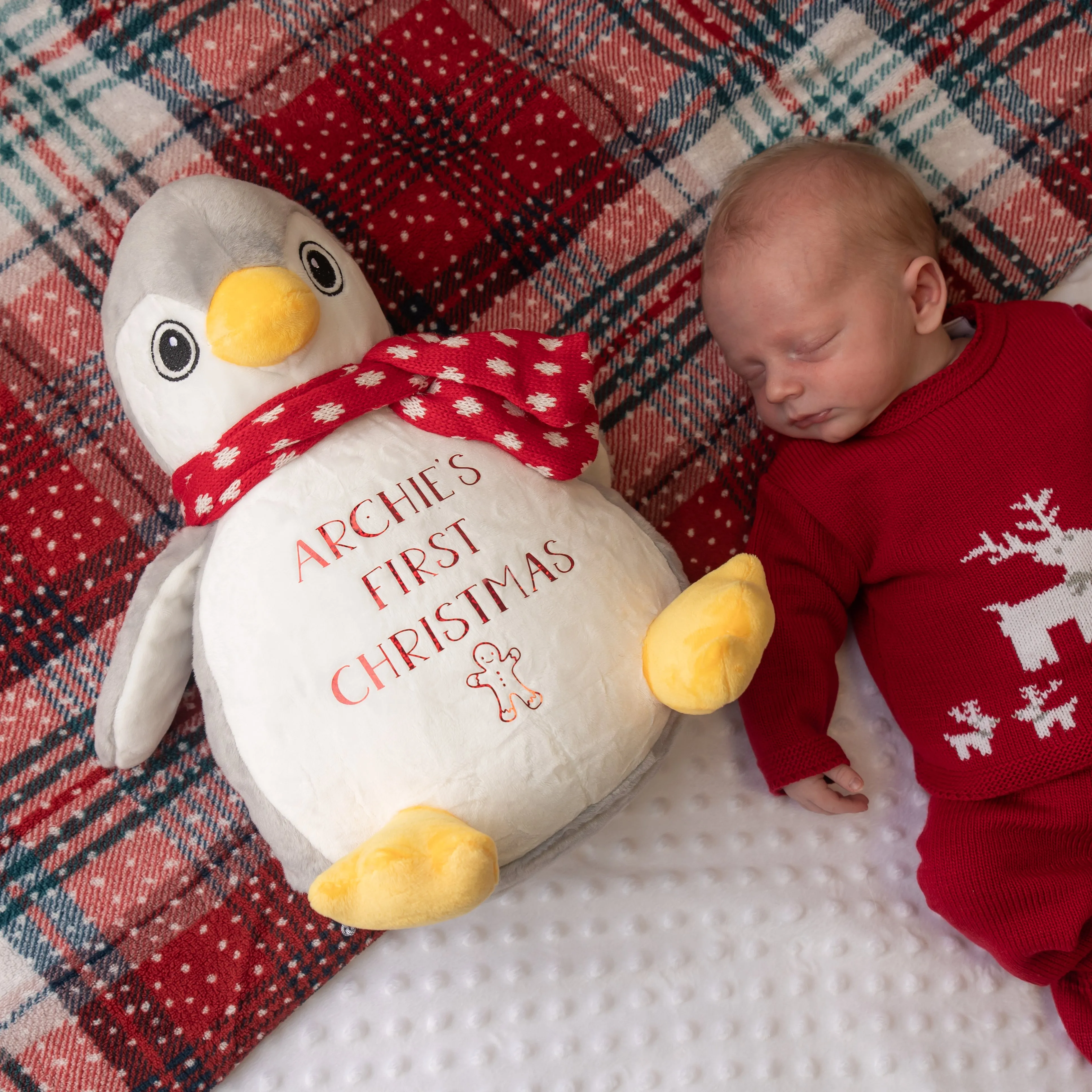 Personalised Christmas Large Penguin