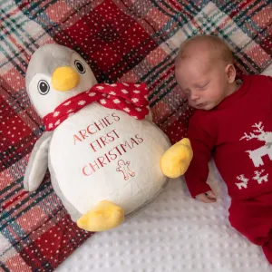 Personalised Christmas Large Penguin