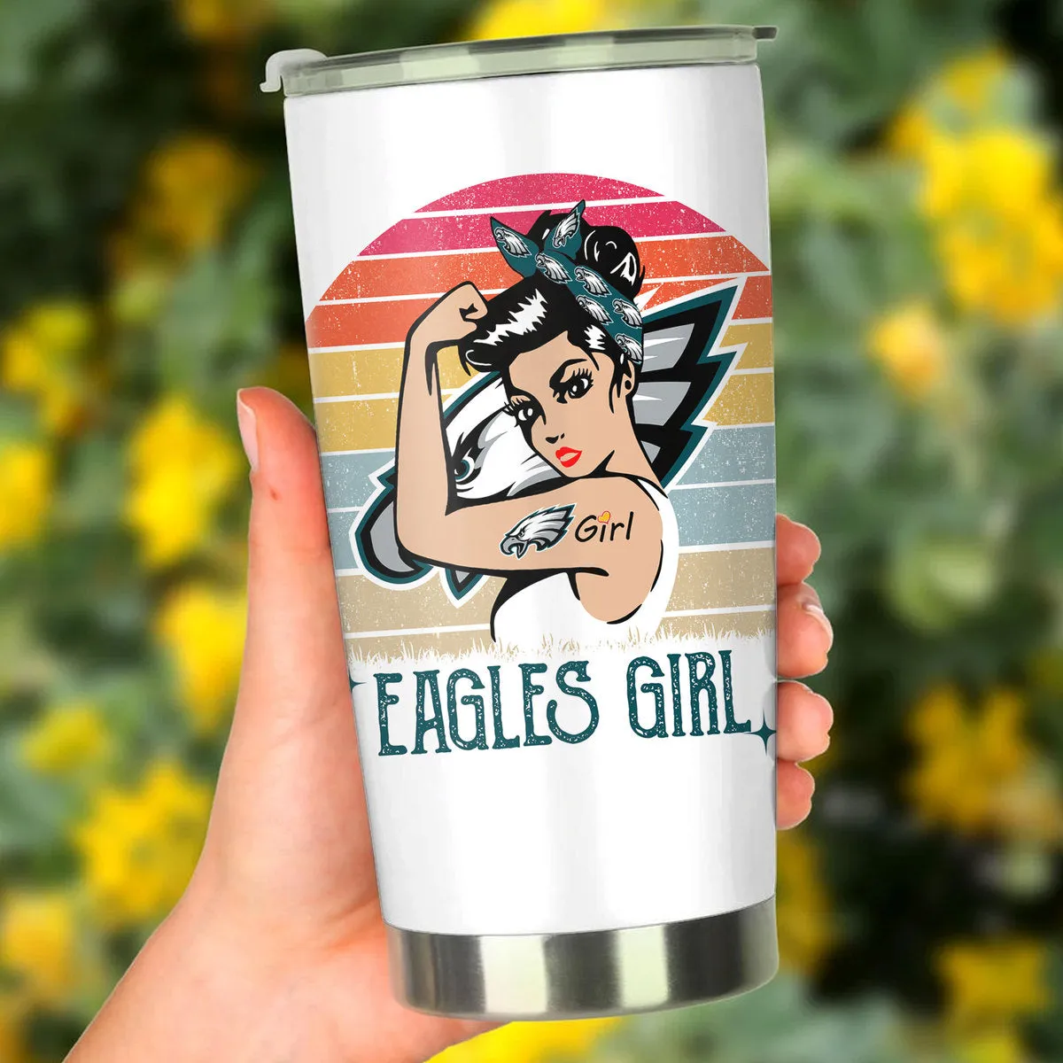 Philadelphia Football Girls Classy Sassy Tumbler