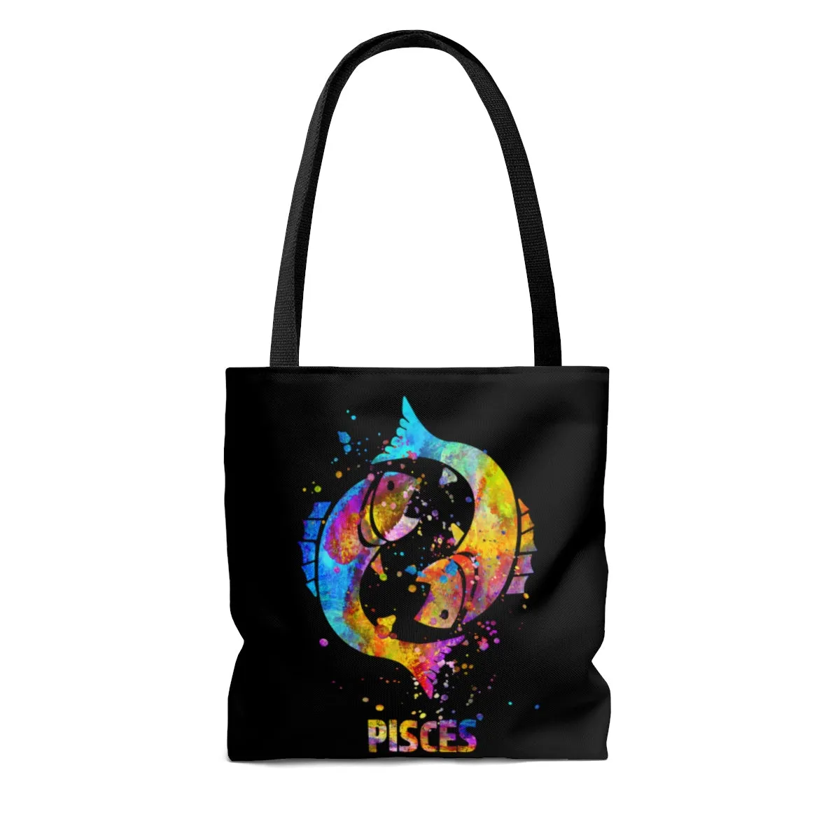 Pisces Zodiac Sign Tote Bag