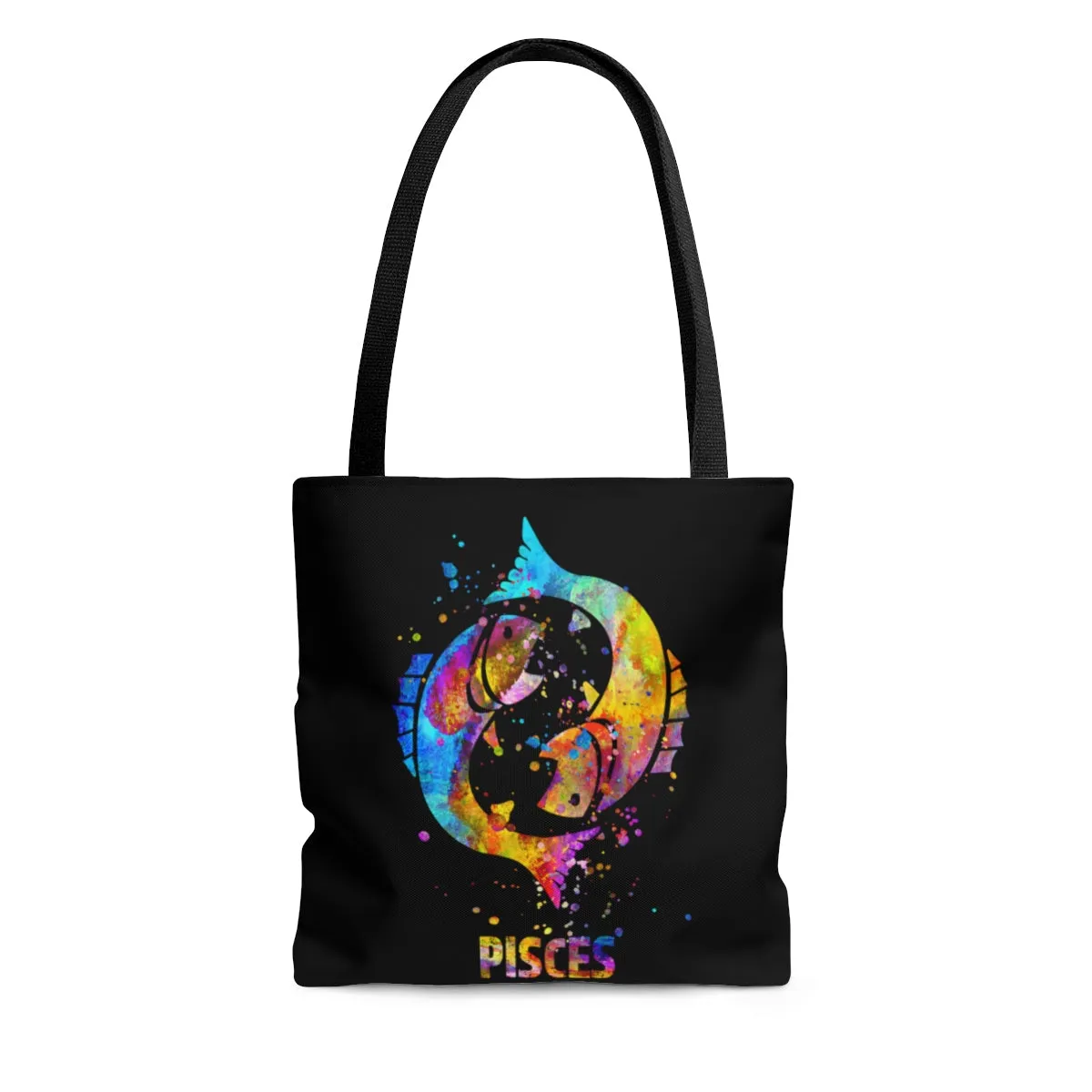 Pisces Zodiac Sign Tote Bag