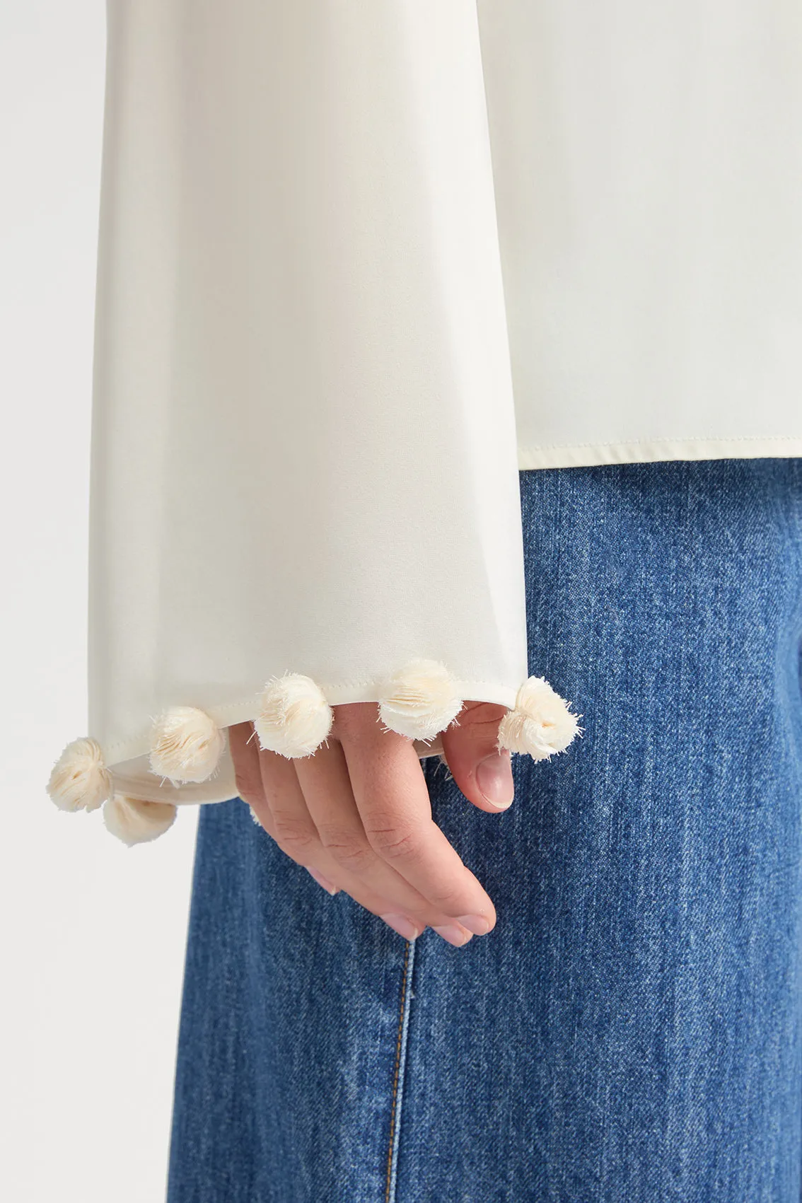 Playful Volume & Chic Bubble Sleeves Style Top