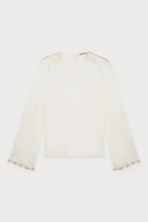 Playful Volume & Chic Bubble Sleeves Style Top