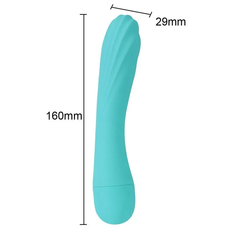 Plug anal vibrant simple Bleu