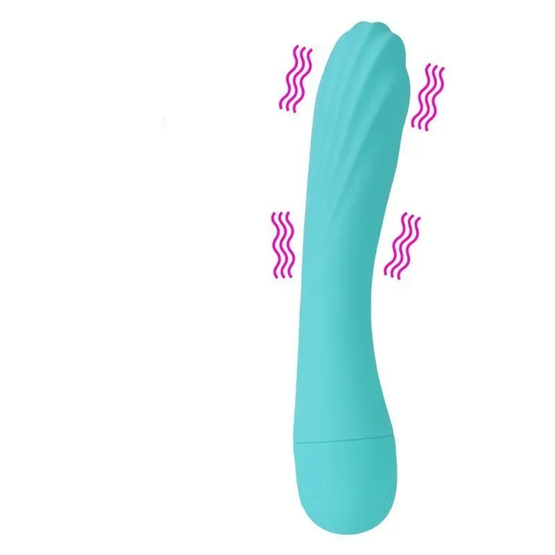 Plug anal vibrant simple Bleu
