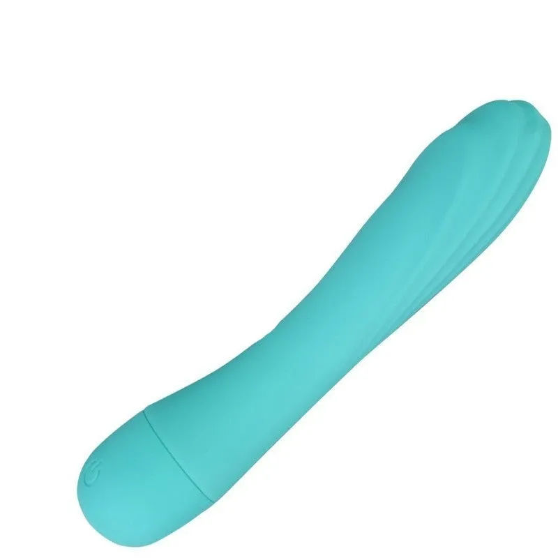 Plug anal vibrant simple Bleu