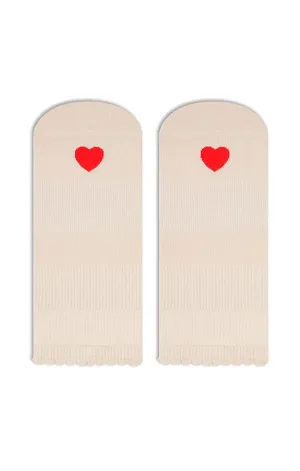 Pointe Studio Love Full foot grip sock