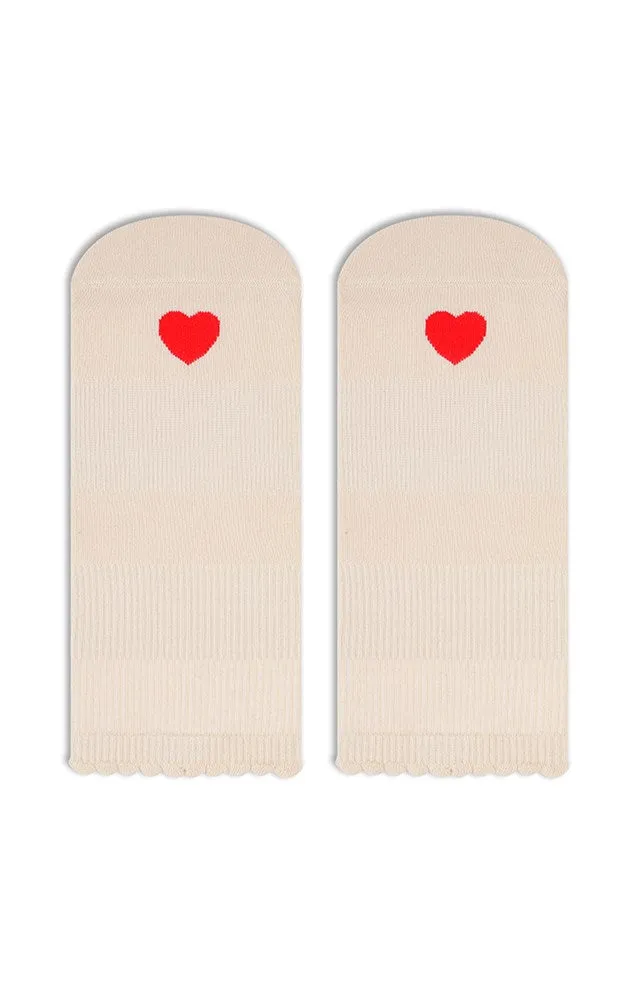 Pointe Studio Love Full foot grip sock