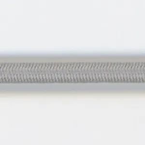 Polyester Elastic Cord (Hard Type) #100 Pale Silver