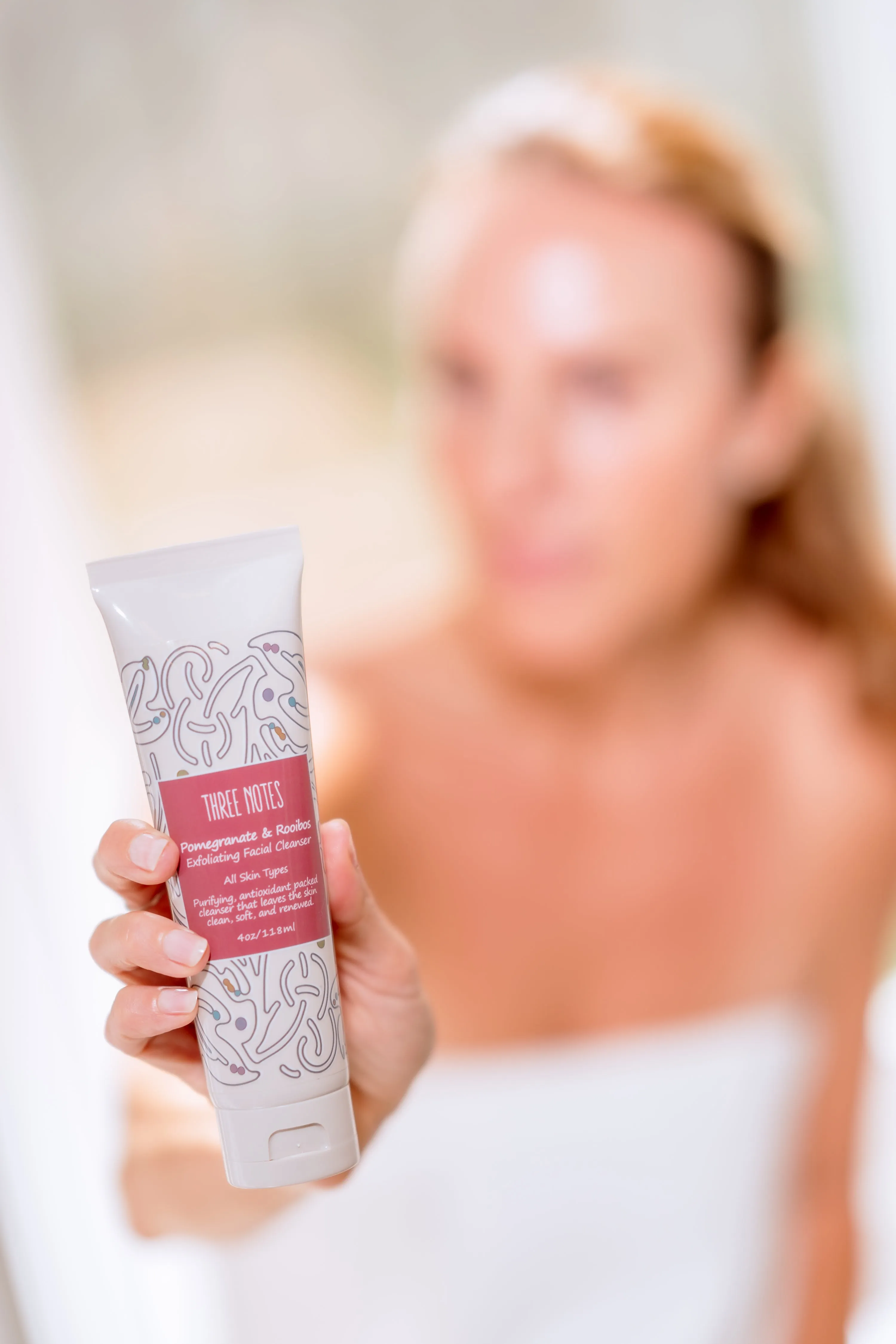 Pomegranate & Rooibos Facial Cleanser