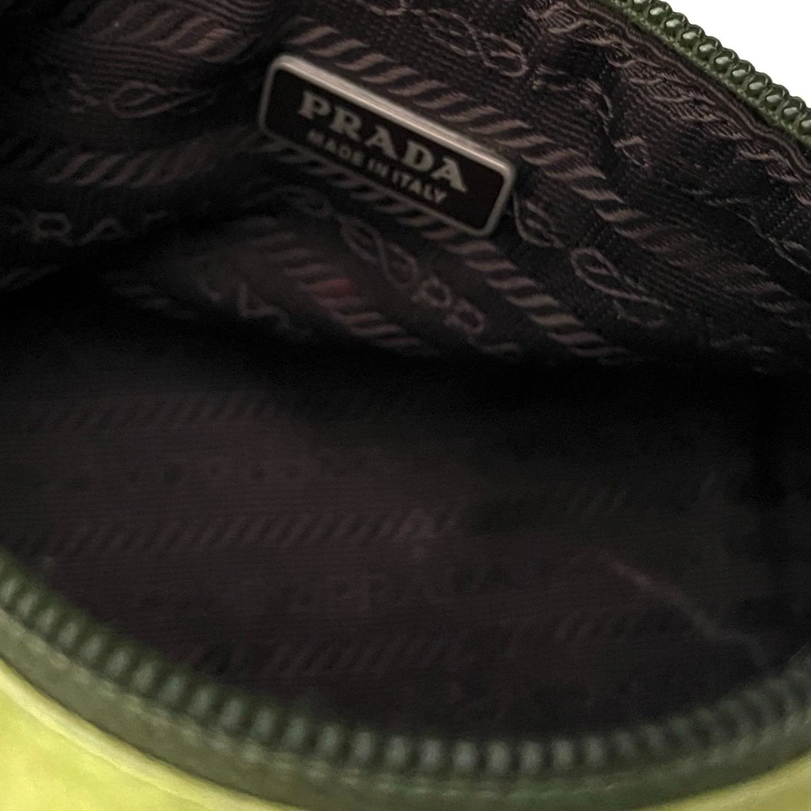 Prada Green Micro Shoulder Bag