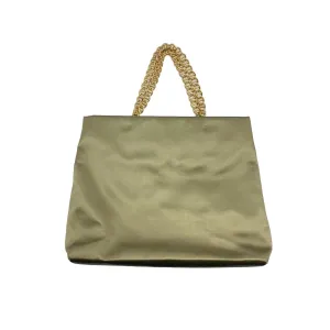Prada Light Green Satin Chain Bag