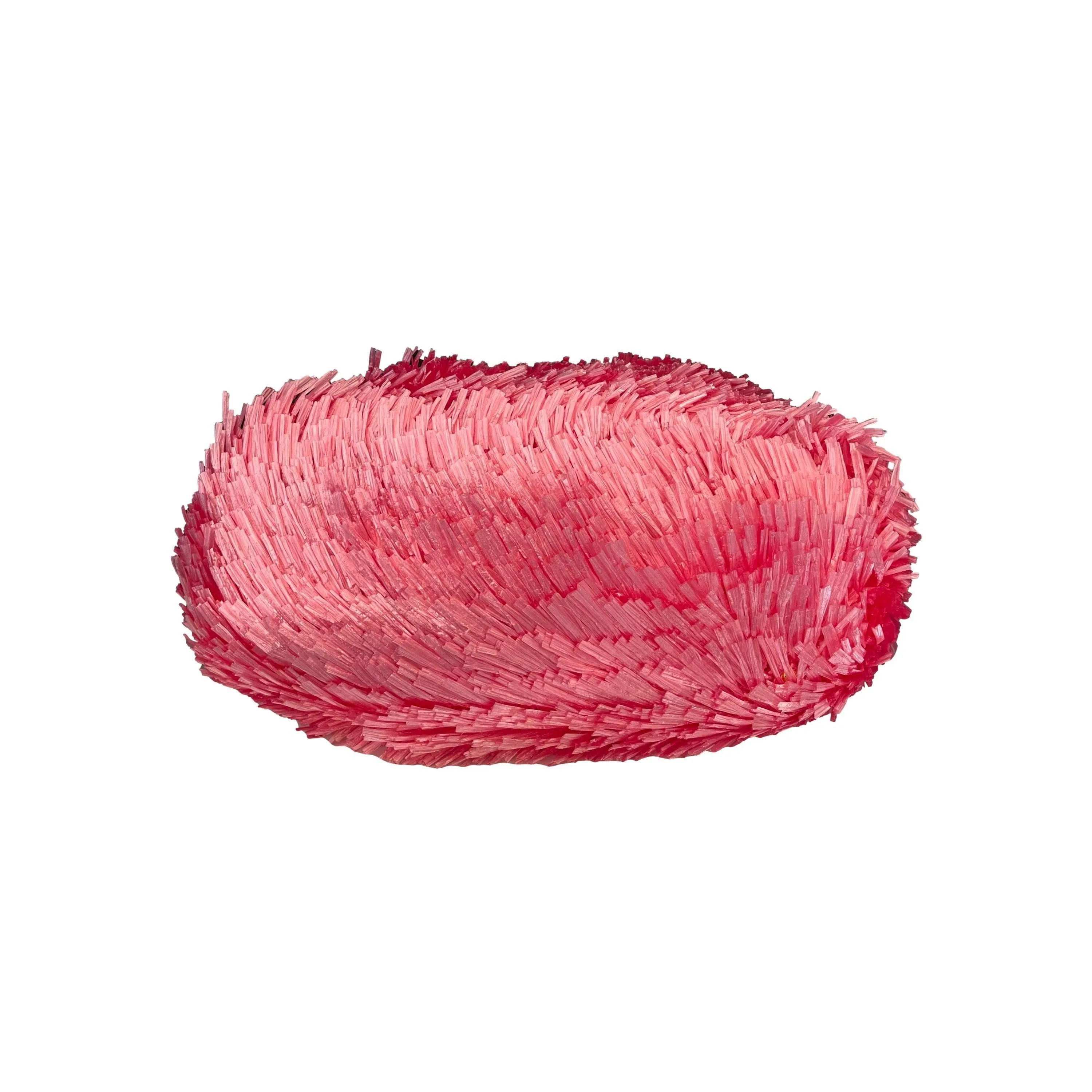 Prada Pink Fringe Jumbo Top Handle Bag