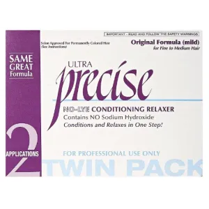 Precise No Lye Original(Mild) Relaxer Twin Pack (96)