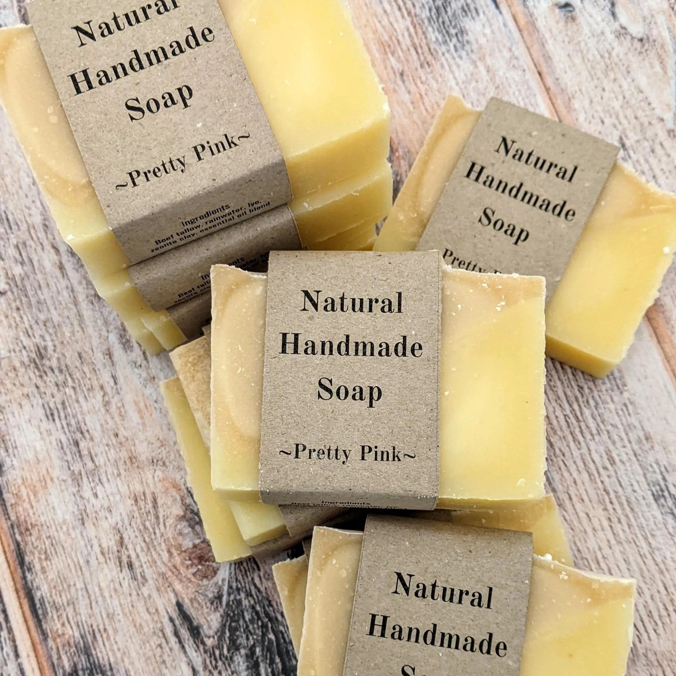 Pretty Pink Natural Soap
