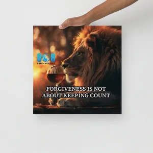 Principle Of Forgiveness Canvas
