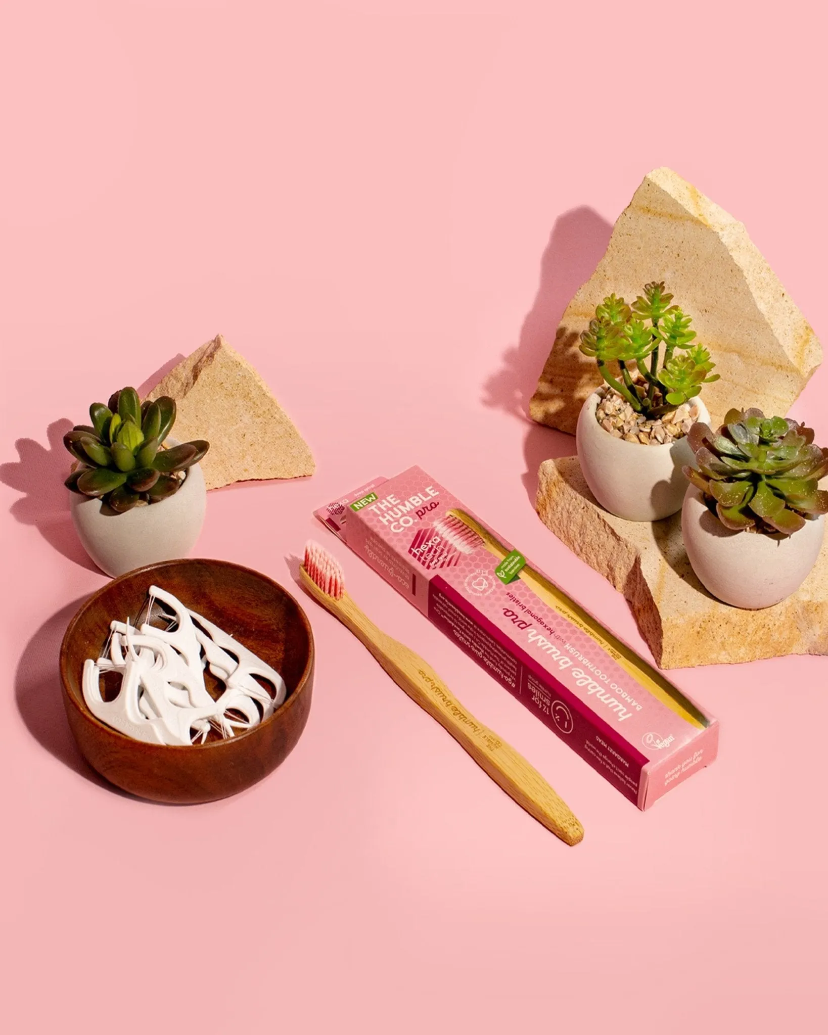 Pro Humble Brush Bamboo Hexatech - Soft