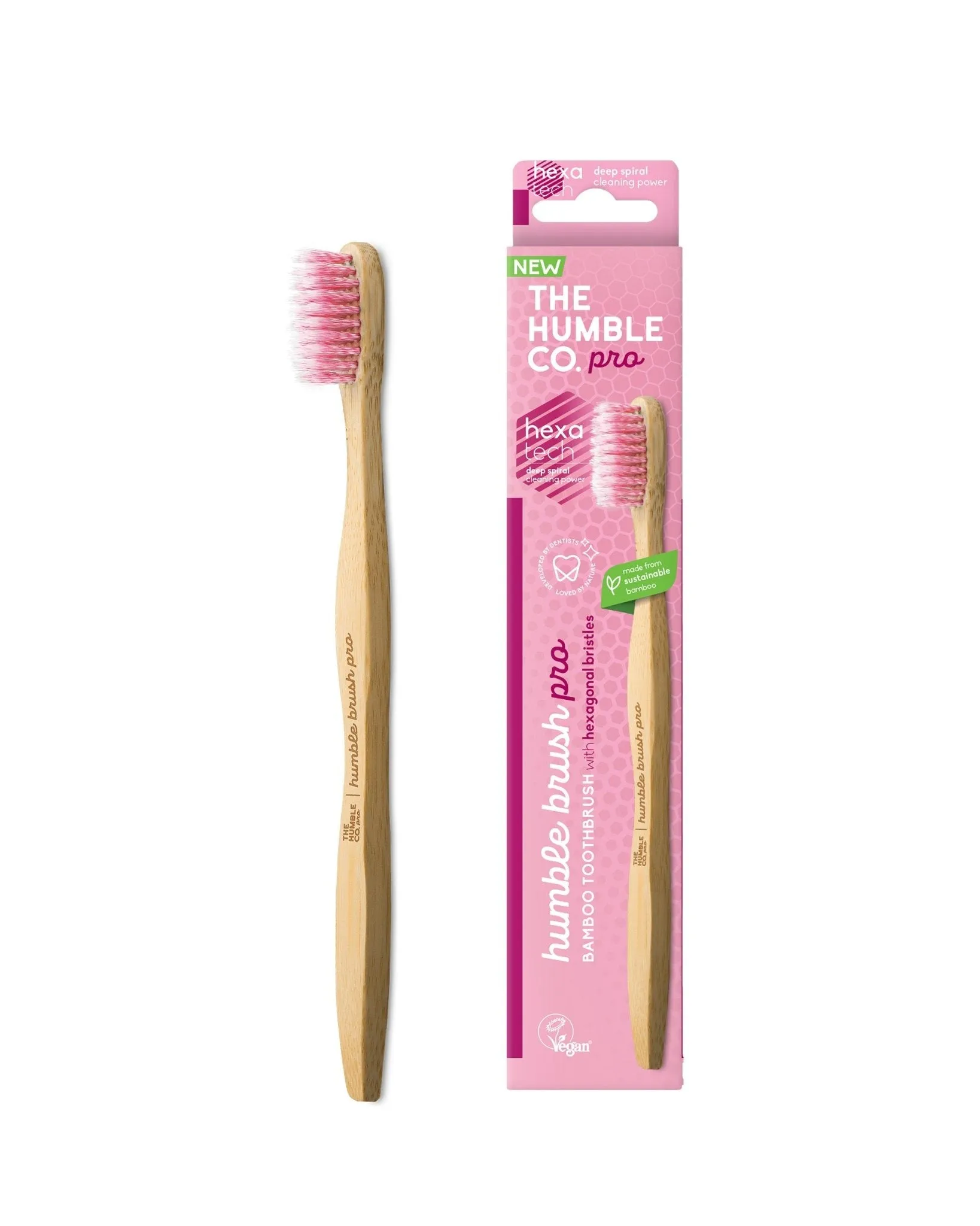 Pro Humble Brush Bamboo Hexatech - Soft