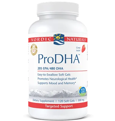 ProDHA 120 Soft Gels Strawberry