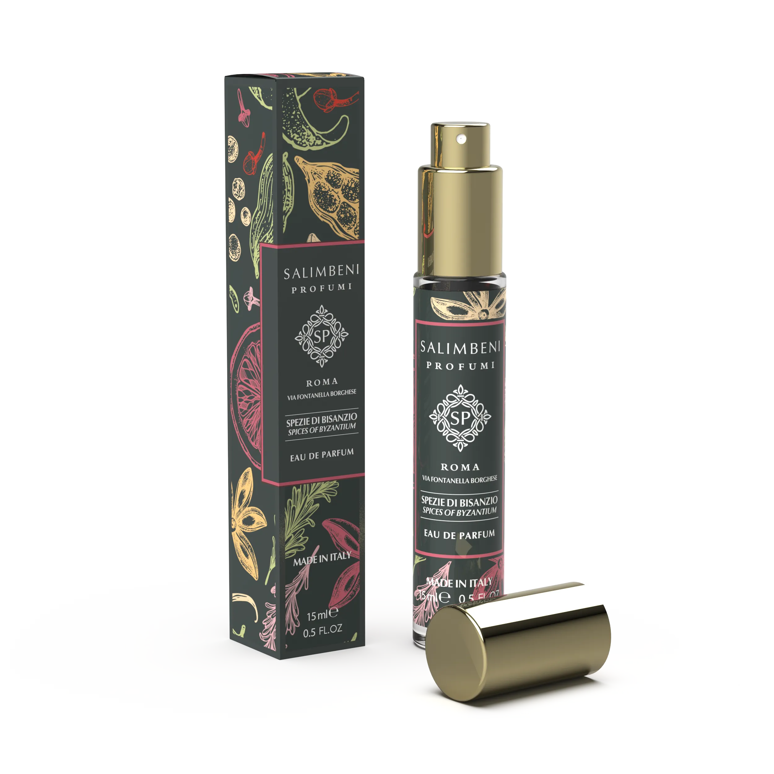 Profumo da viaggio: Eau de Parfum 15 ml - Spezie di Bisanzio