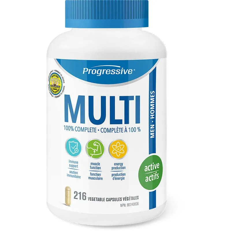 Progressive Active Multi 216 Caps