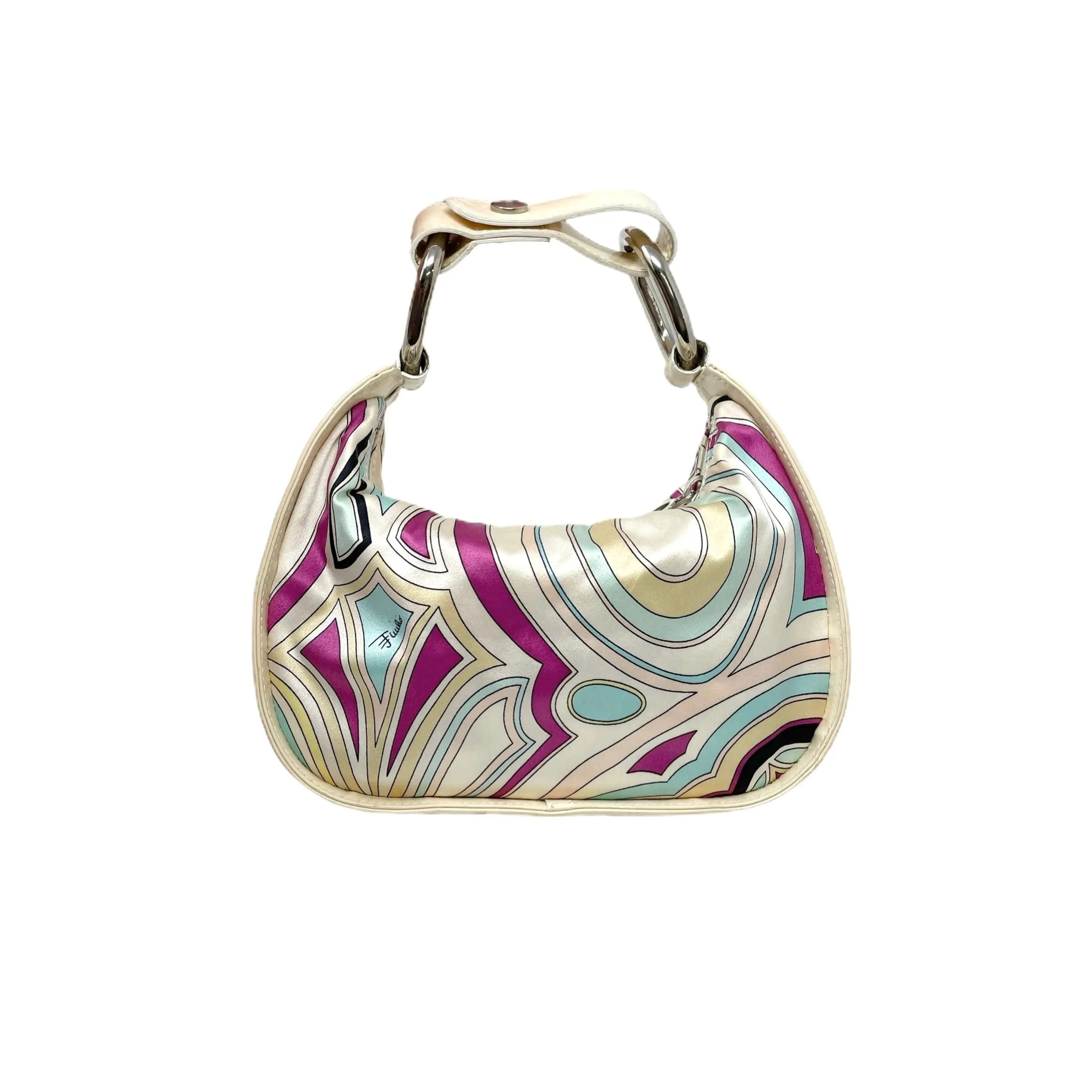 Pucci White Print Mini Bag
