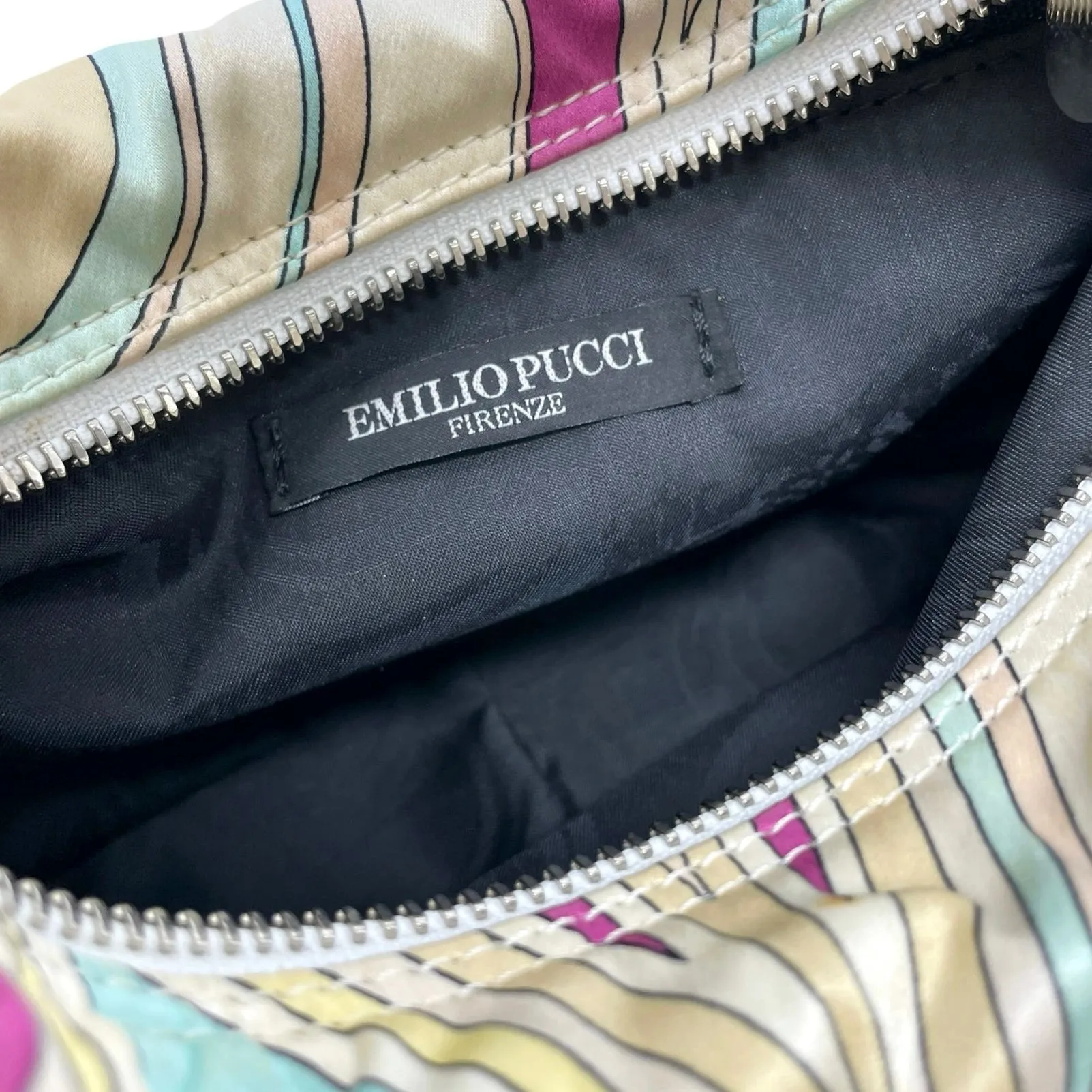 Pucci White Print Mini Bag