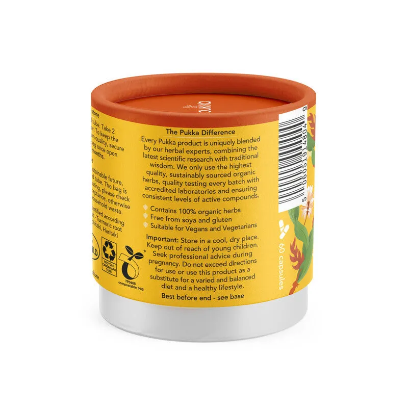 Pukka Herbs Turmeric Active 60's