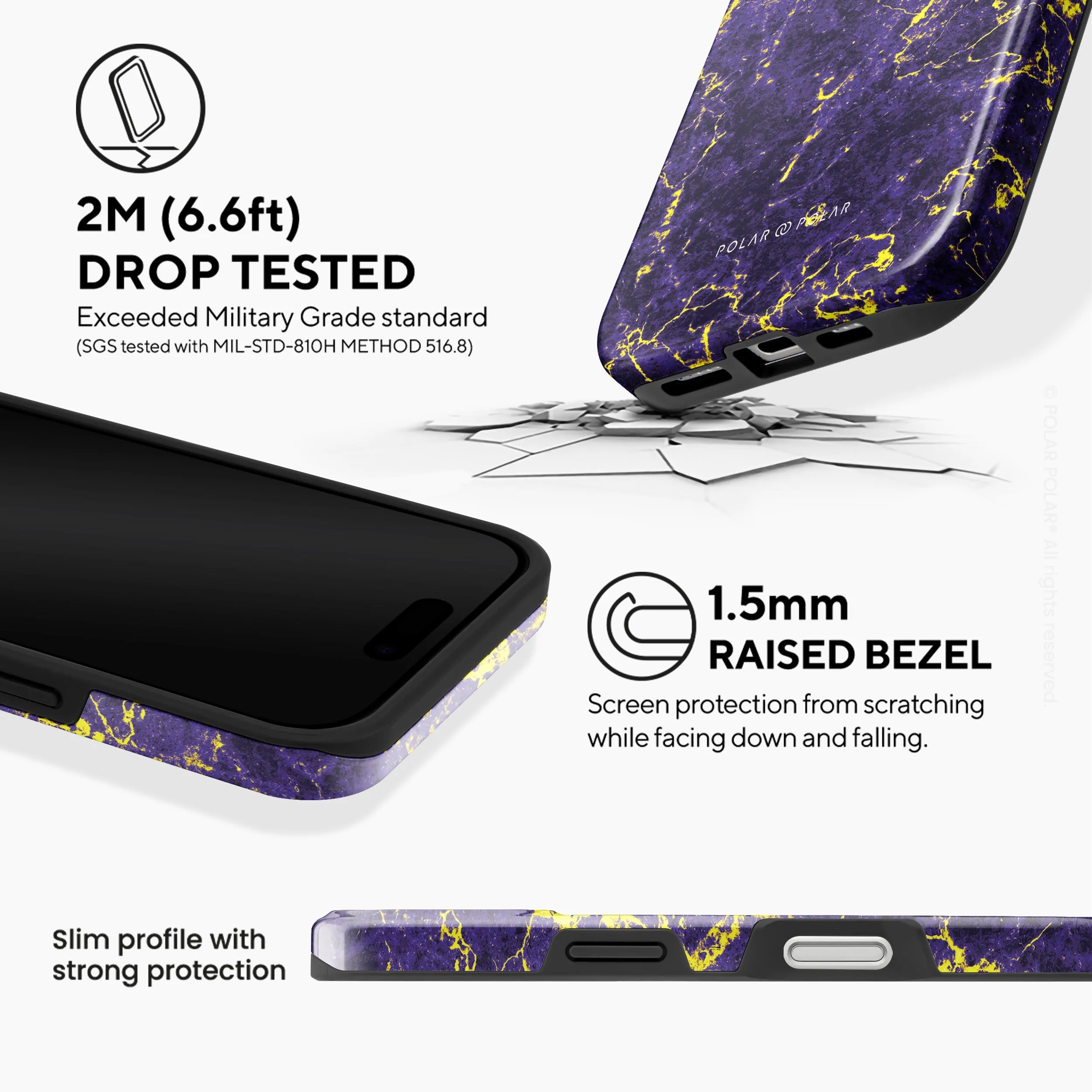 Purple Night - iPhone 16 Case