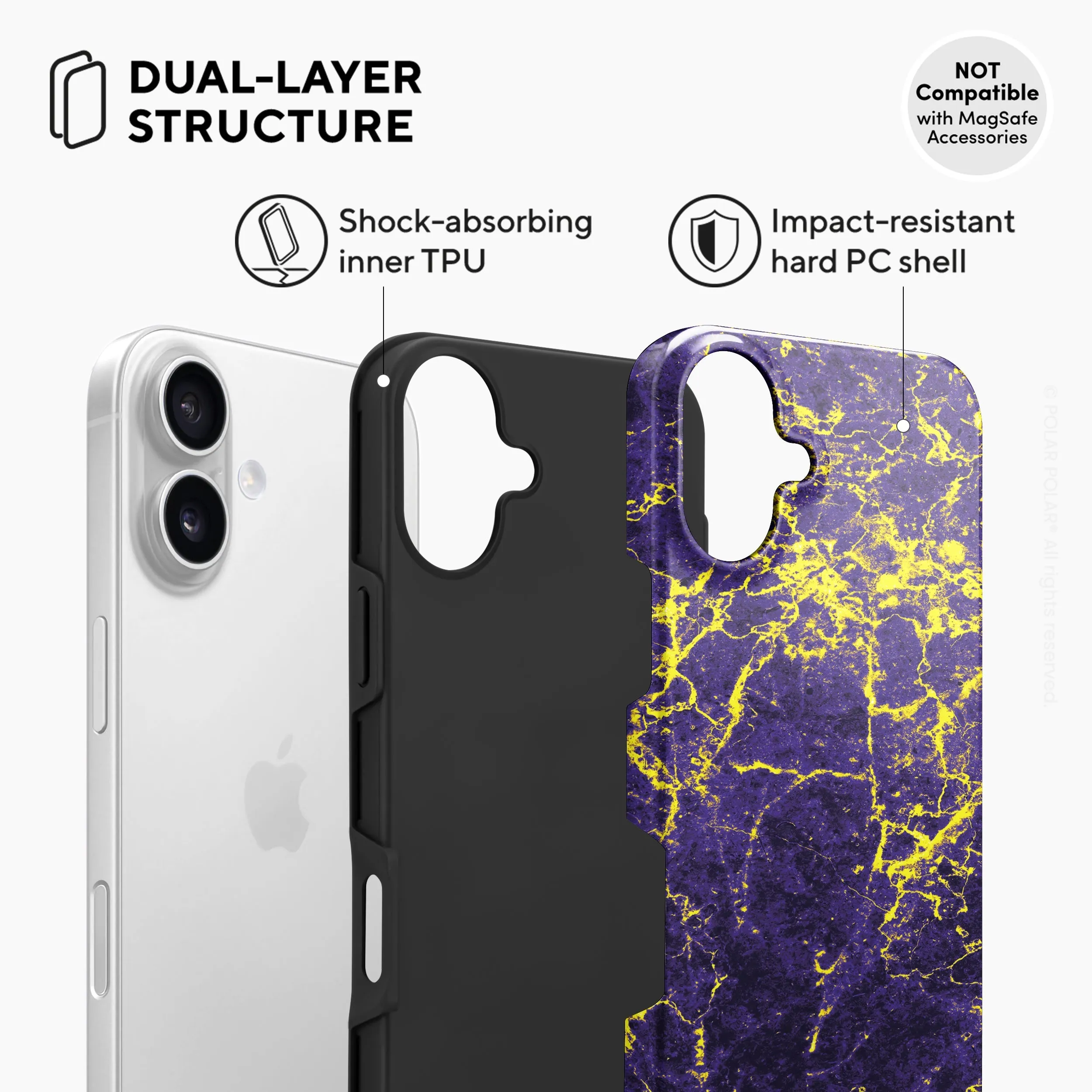 Purple Night - iPhone 16 Case