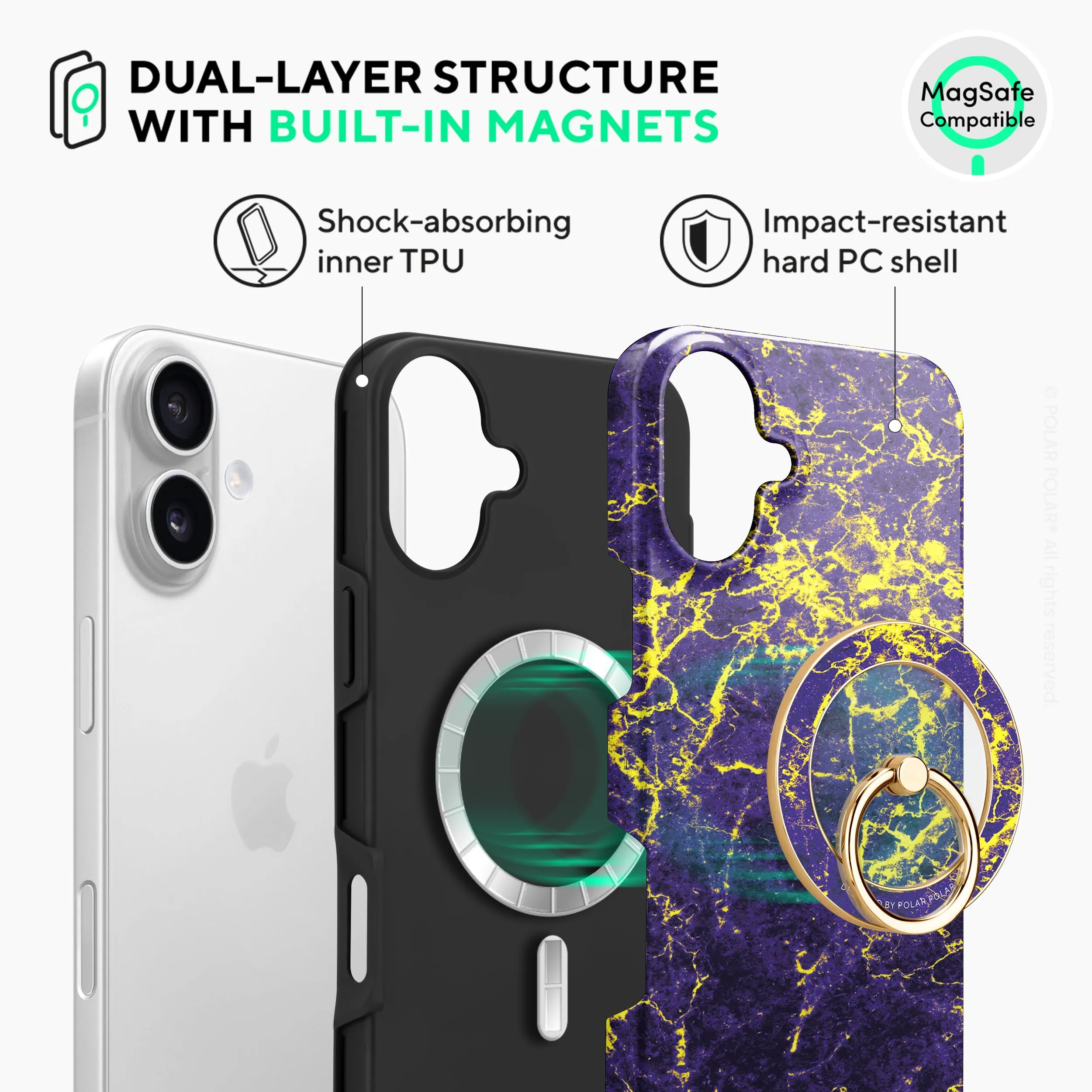 Purple Night - iPhone 16 Case